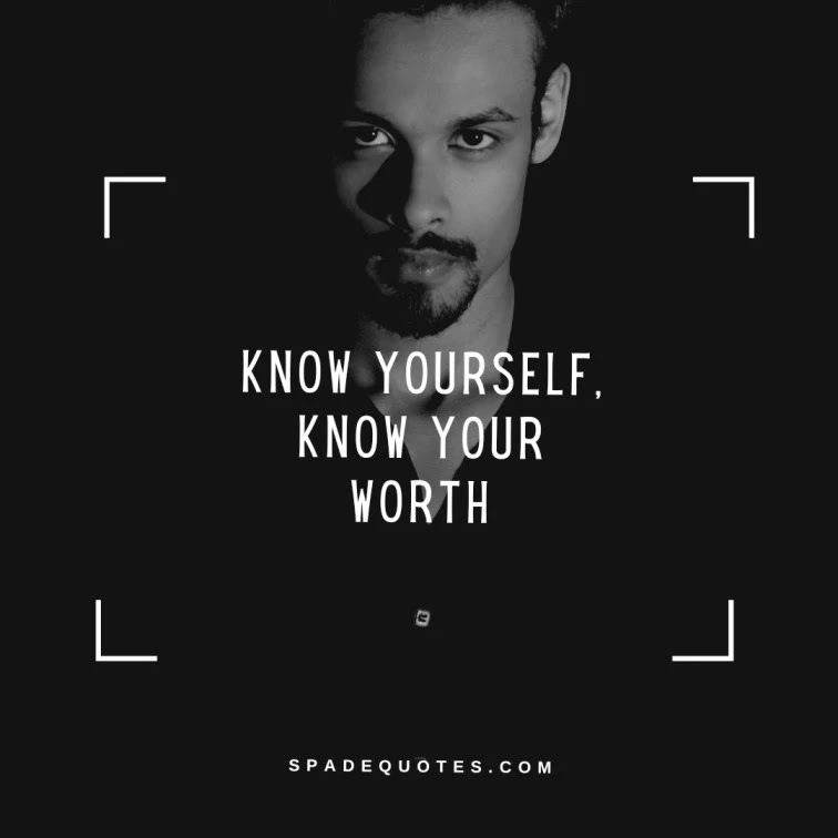Know-yourself-quotes-best-short-savage-captions-spadequotes