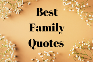Cute Quotes About Family