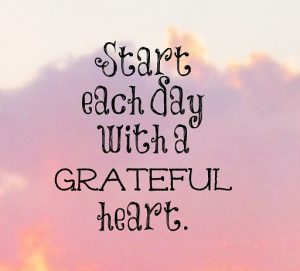 Grateful for Each Day