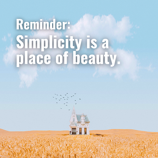 A Reminder of Simplicity