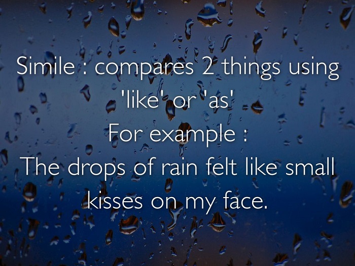 Rain as a Metaphor