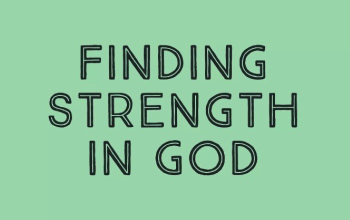 Finding Strength