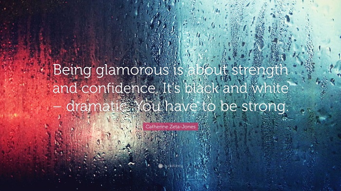 Glamorous Confidence