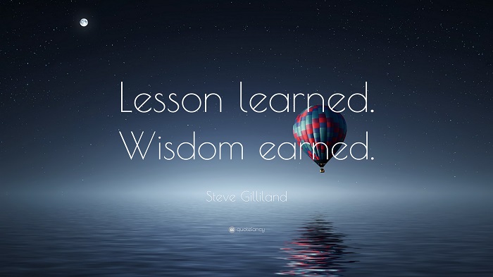 Lessons and Wisdom