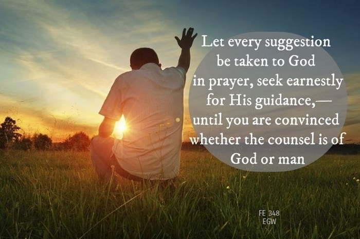 Seeking His Guidance