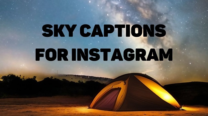 Sky Captions for instagram