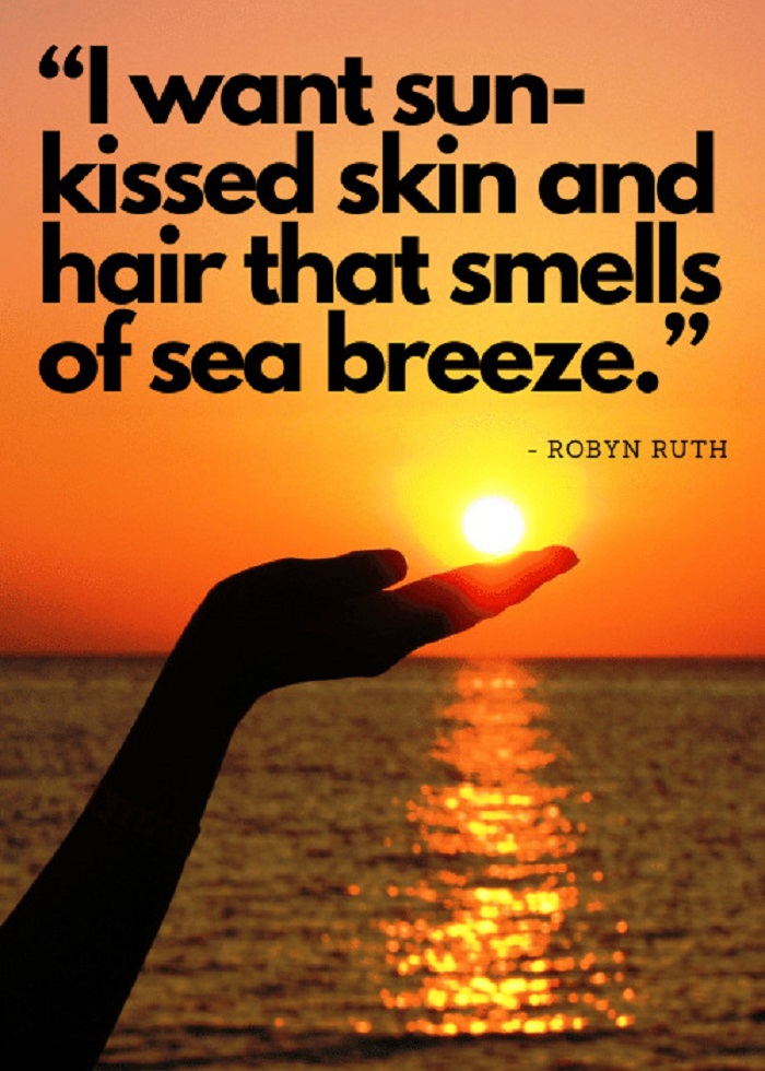 sun kissed skin quotes